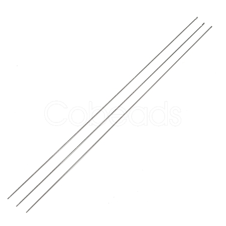 Steel Beading Needles with Hook for Bead Spinner TOOL-C009-01A-05-1