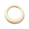 Resin Linking Ring, Round Ring, Cornsilk, 35x5mm, Inner Diameter: 24mm