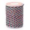 4-Ply Polycotton Cord Metallic Cord, Handmade Macrame Cotton Rope, for String Wall Hangings Plant Hanger, DIY Craft String Knitting, Colorful, 1.5mm, about 4.3 yards(4m)/roll