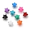 Spray Painted Brass Beads, Star, Mixed Color, 9.5x10x5.5mm, Hole: 2.3mm