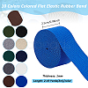 BENECREAT 20M 10 Colors Colored Flat Elastic Rubber Band EC-BC0001-54-2