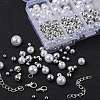 461Pcs Round Beads Kit for DIY Bracelet Making DIY-YW0004-45S-4