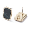 (Defective Closeout Sale) Alloy Stud Earring Findings PALLOY-XCP0001-72B-2