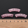 Transparent Crackle Acrylic Beads CACR-S009-001A-N26-5