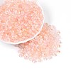 Baking Paint Transparent Glass Beads DGLA-T004-07J-3