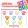 600Pcs 10 Colors Imitation Jelly Acrylic Beads MACR-YW0001-82-2