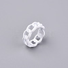 Spray Painted Alloy Cuff Rings RJEW-T011-29G-RS-3