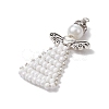 Glass Seed Beads Pendants PALLOY-MZ00381-02-3