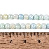 Anti-Tarnish Electroplate Glass Beads Strands EGLA-N027-02A-01-4