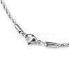 Tarnish Resistant 304 Stainless Steel Necklaces NJEW-H005-2