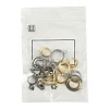 16Pcs 201 Stainless Steel Huggie Hoop Earrings Findings STAS-FS0002-26C-8