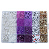 DIY 24 Style Acrylic & ABS Beads Jewelry Making Finding Kit DIY-NB0012-02A-1