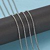 Tarnish Resistant 304 Stainless Steel Box Chains CHS-K001-37B-5