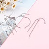 Tarnish Resistant 304 Stainless Steel Box Chain Bracelet Making Sets AJEW-JB00942-6