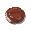 Natural Red Jasper Worry Stones G-E586-01H-3