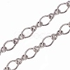 Brass Twisted Figure 8 Chains CH046-BP-1