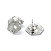 Non-Tarnish 304 Stainless Steel Stud Earring Findings STAS-L024-003P-06-2