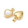 Brass & Natural Shell Pendants SH-CBADD64-09G-2