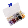 500Pcs 10 Colors Baking Paint Pearlized Glass Pearl Round Bead Strands HY-YW0001-02A-5