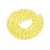 Electroplate Glass Beads Strands LS-EGLA-A044-T8mm-L29-3