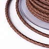 Braided Cowhide Cord WL-I004-3mm-D-21-3