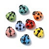16Pcs 8 Colors Handmade Porcelain Beads PORC-CJ0001-10-8