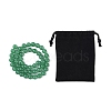 1 Strand Natural Green Aventurine Beads Strands G-YW0001-34-1