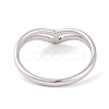 304 Stainless Steel Finger Ring for Women RJEW-C086-08-P-3