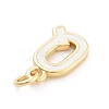 Rack Plating Brass Pendants KK-C065-05Q-G-2