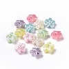Imitation Pearl Acrylic Beads X-OACR-E013-28-1