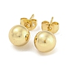 Brass Ear Studs EJEW-P261-01C-G-1