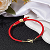 1Pc Adjustable Nylon Cord Slider Bracelets for Women BJEW-LP0001-32N-02-3