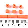 Handmade Polymer Clay Beads Strands CLAY-T021-02L-4