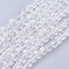 Glass Bead Strands GLAA-R041-4x4mm-24-1