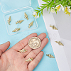 10Pcs Brass Pendants KK-HY0004-09-3