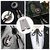9Pcs 3 Colors Iron Bolo Tie Slide Clasps IFIN-FH0001-78-7