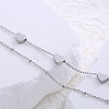 Stainless Steel Double Layer Bracelets WA9104-3