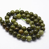 Natural Chinese Jade Beads Strands X-G-F363-4mm-2