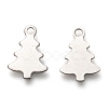 Non-Tarnish Christmas 201 Stainless Steel Charms STAS-C017-03A-P-2
