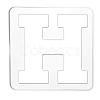 Acrylic Earring Handwork Template TOOL-WH0156-003-1