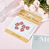 6Pcs Rack Plating Brass Micro Pave Cubic Zirconia Pendants KK-BBC0010-99-6