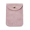 Velvet Jewelry Storage Pouches with Snap Button for Bracelets Necklaces Earrings ABAG-P013-01B-1
