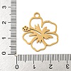 Ion Plating(IP) 304 Stainless Steel Pendants STAS-B056-17G-03-3