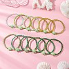 12Pcs Dyed Synthetic Turtle Bracelets BJEW-JB13502-02-1
