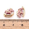 Brass Enamel Pendants KK-T081-16F-G-3
