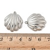 304 Stainless Steel Pendants STAS-D127-14P-3