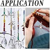 128Pcs 8 Styles Tibetan Style Alloy Beads TIBEB-FG0001-02-4