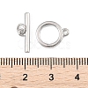 SHEGRACE Brass Toggle Clasps XGR0123P-157P-3