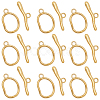 10Pcs Ion Plating(IP) 304 Stainless Steel Toggle Clasps STAS-SC0020-79-1