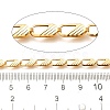 304 Stainless Steel Oval Link Chains CHS-H035-01G-3